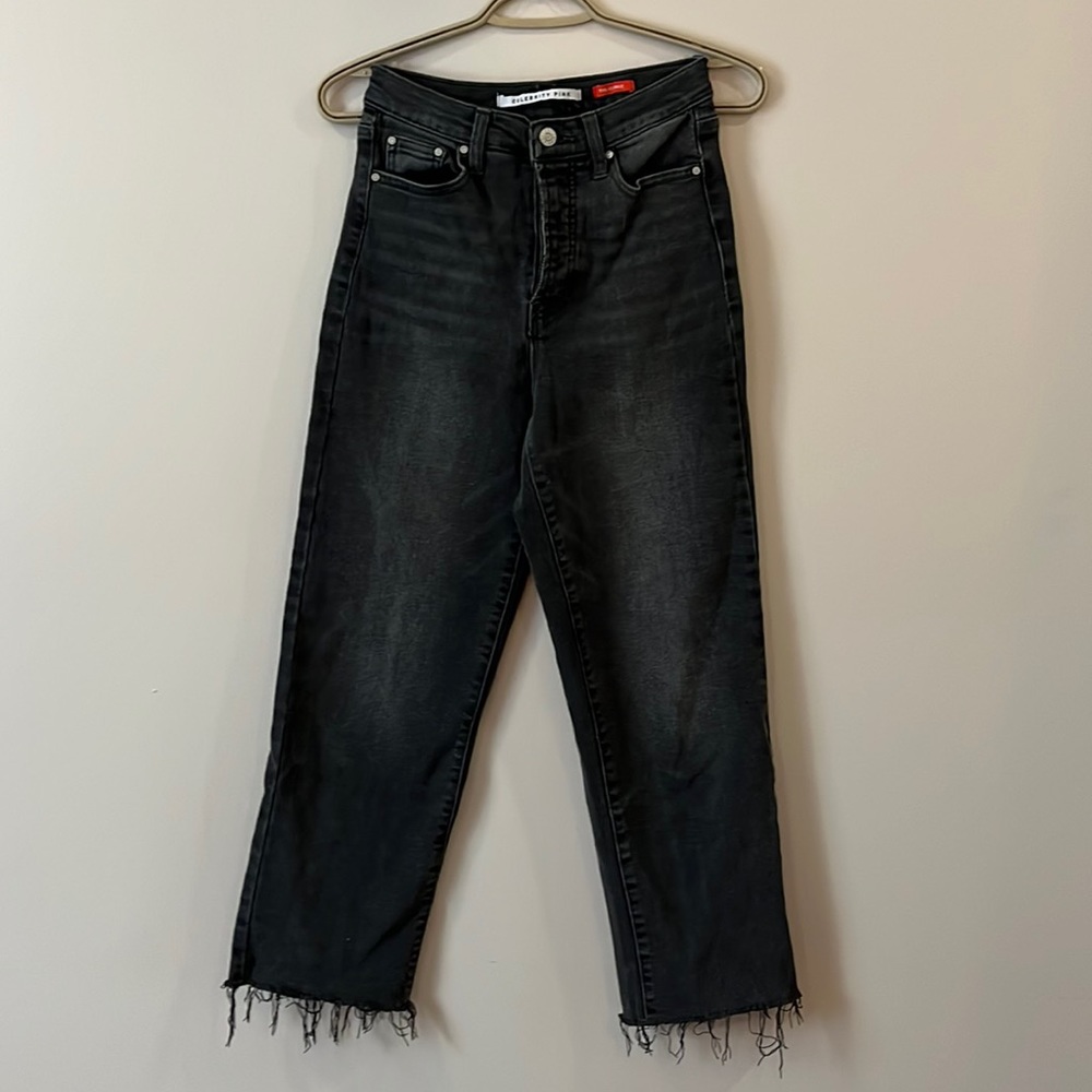 Women’s CELEBRITY PINK /The Iconic /Bottom Fly / High Rise /Flare Bottom Jeans